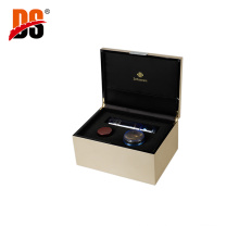 DS Luxury Perfume Box Ladies Skin Care Packaging Box  High End Wooden Dressing Case
